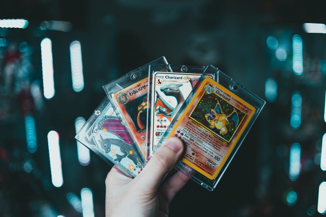 Pokémon and sports trading cards